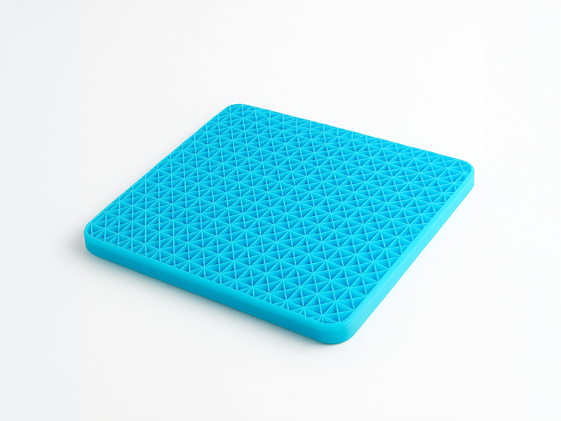 蜂巢凝膠椅墊 — 涼感降溫｜蜂巢網格結構｜均勻分散臀壓