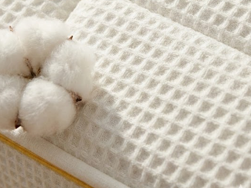 織夢床墊 layer — 純棉華夫格表布