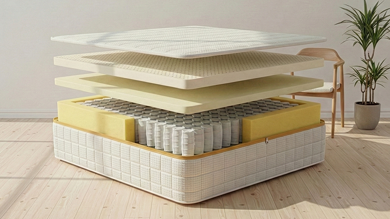 模組化設計：只需打開拉鍊，即可輕鬆更換內部墊層。